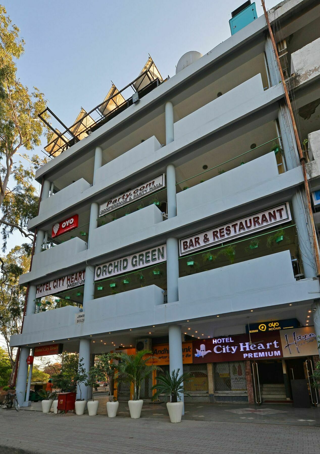 Hotel City Heart Premium Chandīgarh Exterior foto